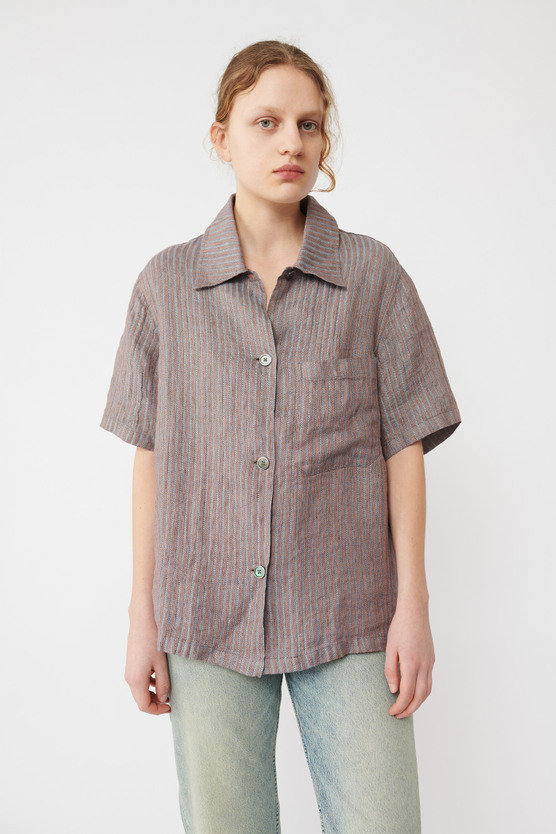 SHORT SLEEVE SQUARE SHIRT