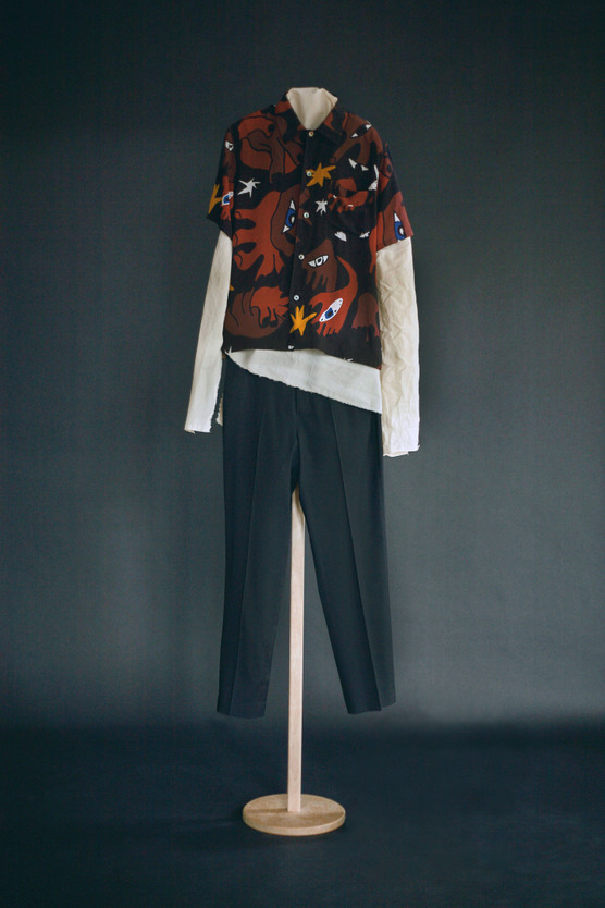 BOX SHIRT SHORTSLEEVE