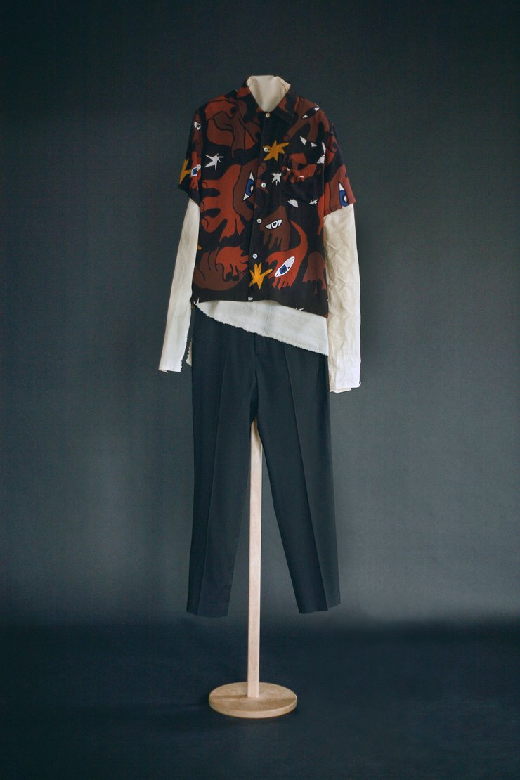 BOX SHIRT SHORTSLEEVE