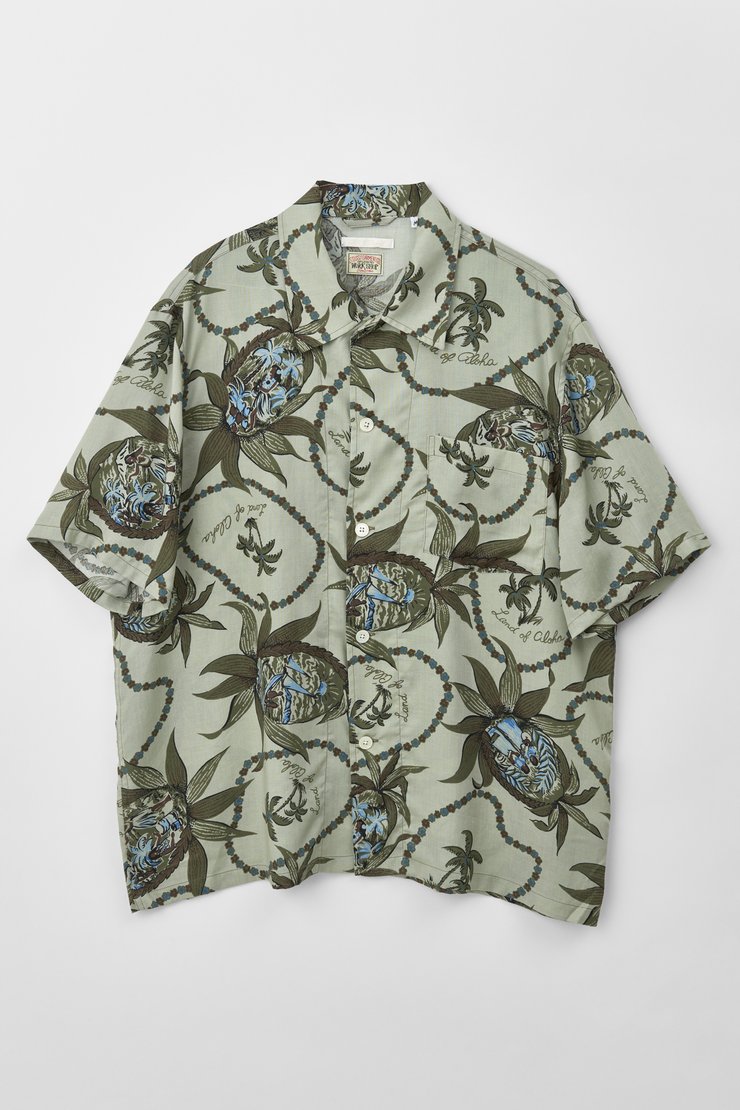 BOX SHIRT SHORTSLEEVE