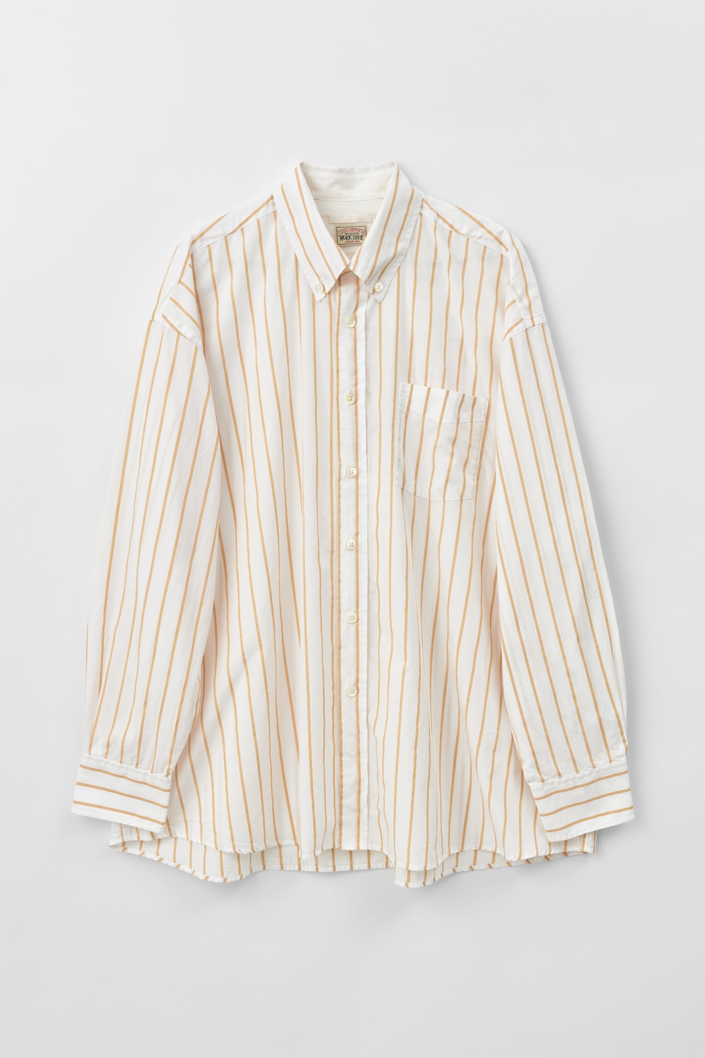 Our Legacy - Borrowed BD Shirt Wide Khaki Stripe