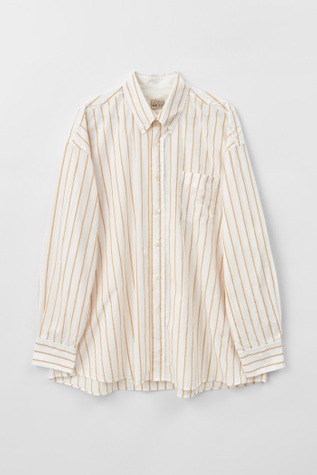 Borrowed Bd Shirt Wide Khaki Stripe
