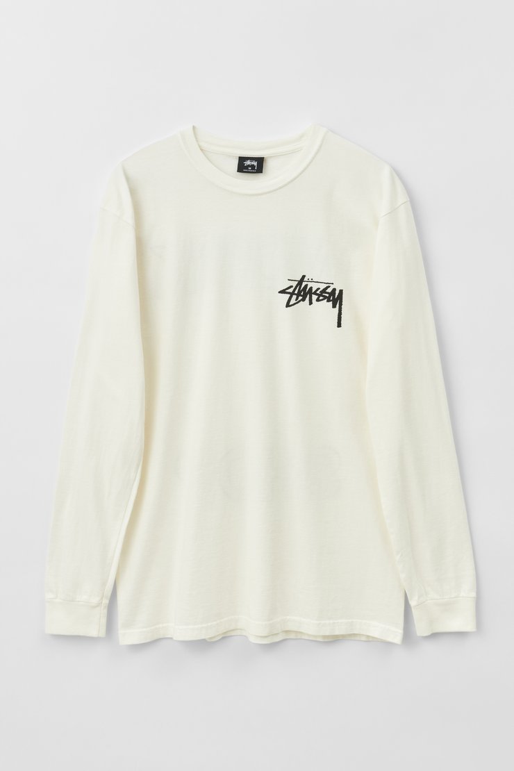 OL WORK SHOP PIG. DYED LS TEE
