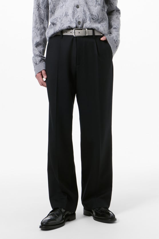 Our Legacy - Borrowed Chino Black Panama Wool