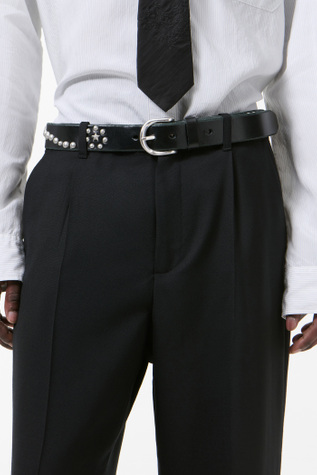 Our Legacy - Borrowed Chino Black Panama Wool