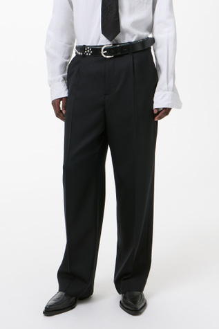 OUR LEGACY　BORROWED CHINO　Black Panama Our Legacy - Borrowed Chino Black Panama Wool