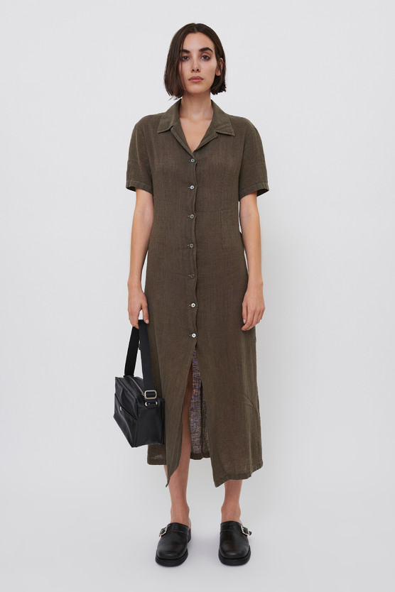 NARROW SHIRT DRESS