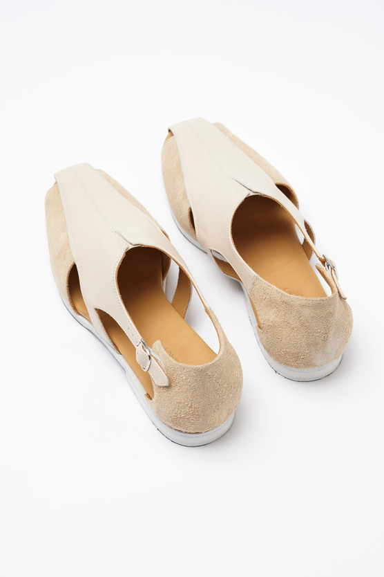 Our Legacy - Cab Sandal Sand Beige Leather