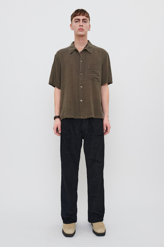 BOX SHIRT SHORTSLEEVE