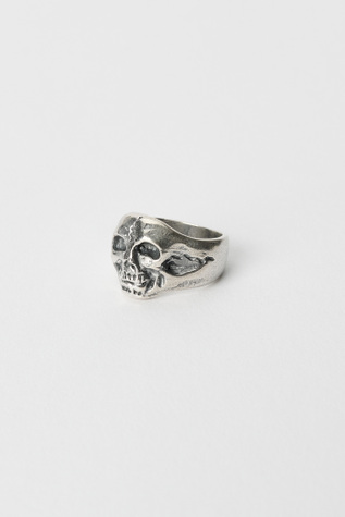 Cranium Ring Silver