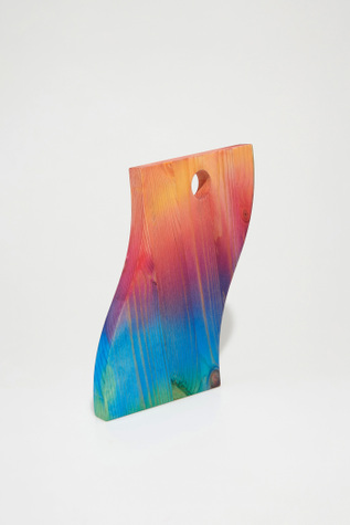 Cutting Board Wave Overdyed Pine