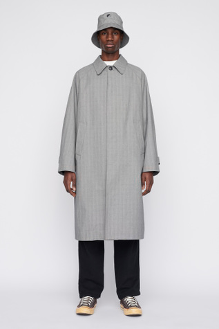 Raglan Car Coat Prince Of Wales Check