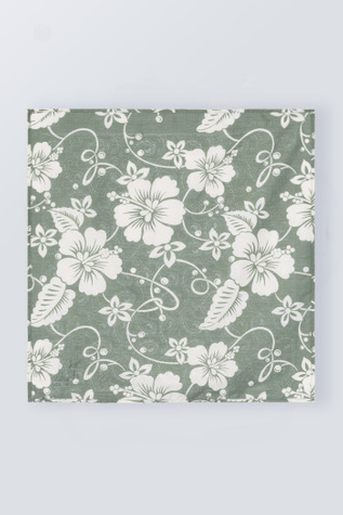 Bandana Hawaii Green Floral