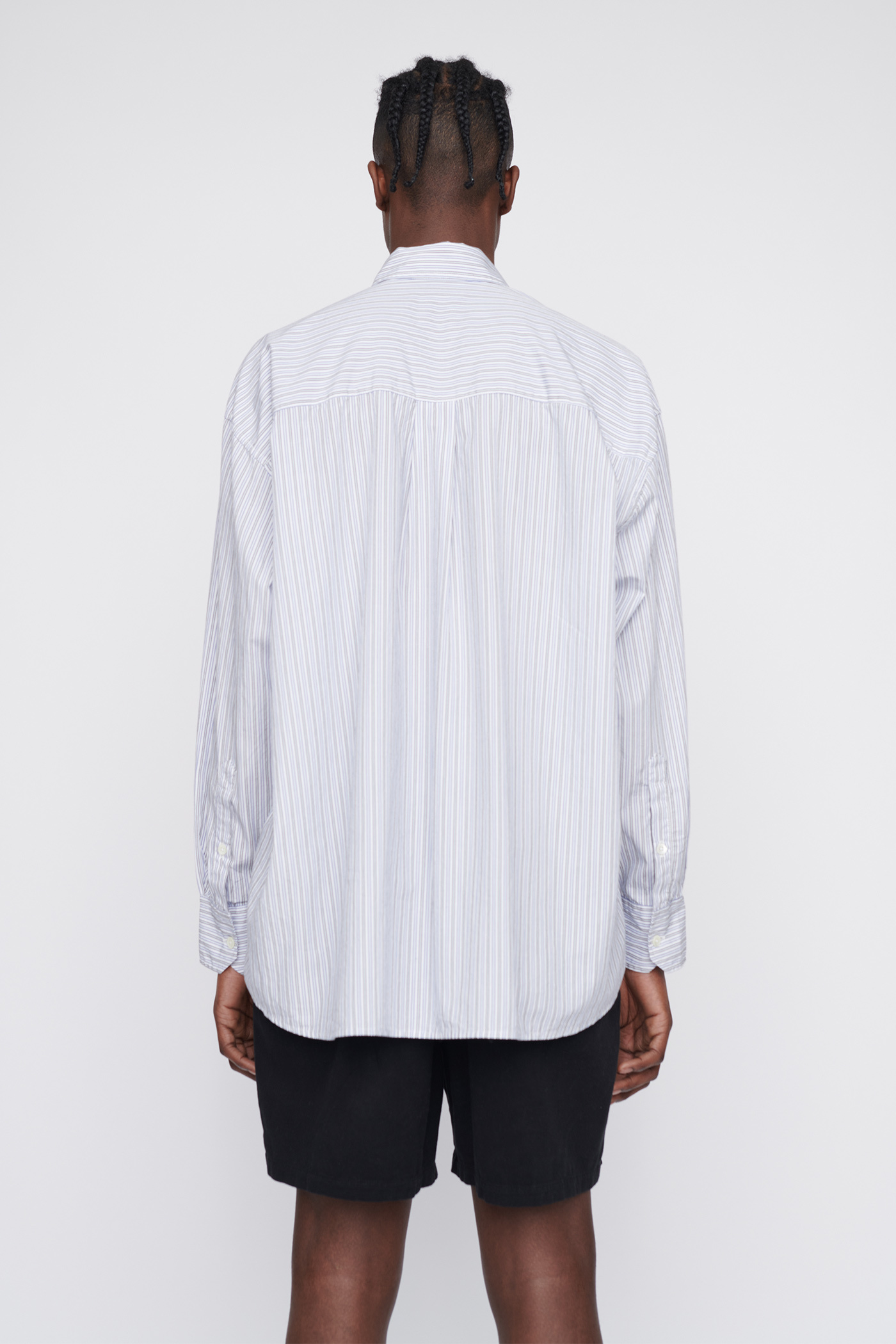 Our Legacy - Borrowed BD Shirt Navy Multi Stripe