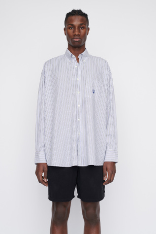 Our Legacy - Borrowed BD Shirt Navy Multi Stripe