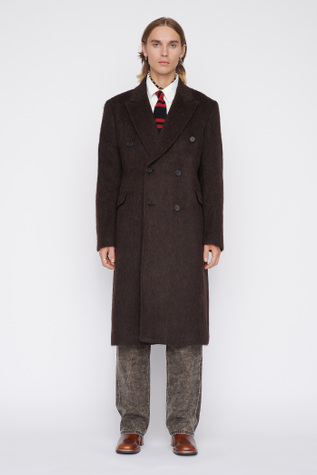 Whale Coat Brown Hairy Alpaca