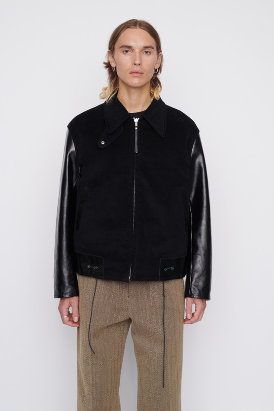 REVERSIBLE VARSITY JACKET