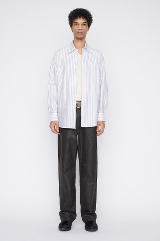 Borrowed Bd Shirt Blue/White Stripe