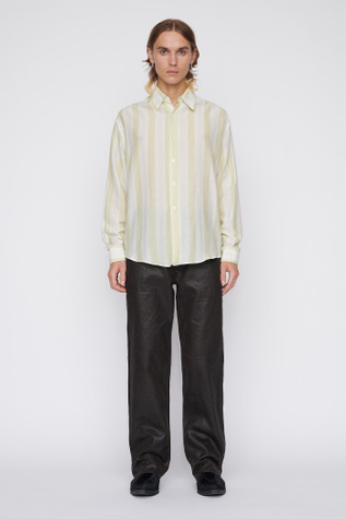 Coco Shirt Yellow Blur Stripe