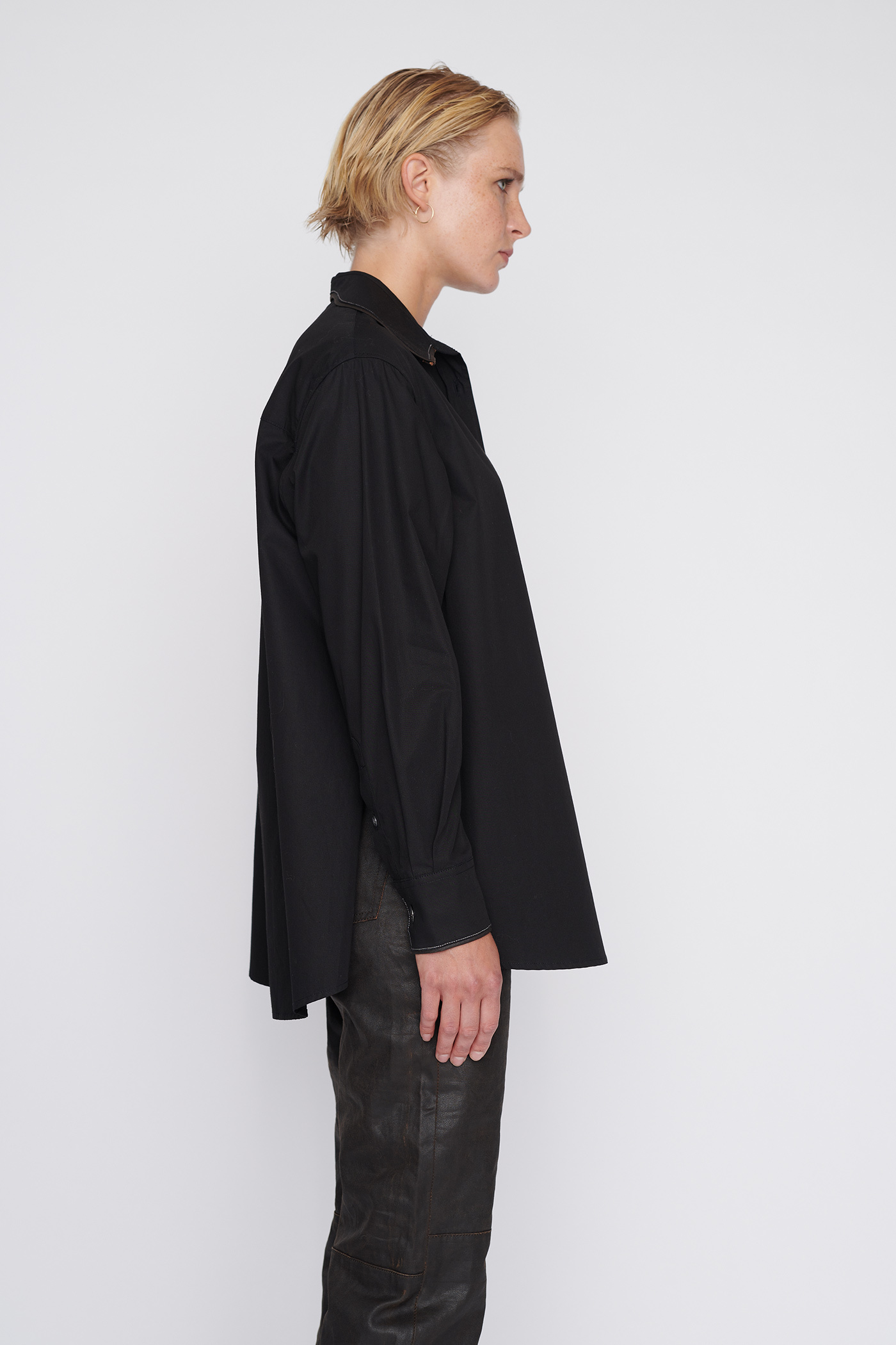 INSILENCE ■ Textured Bohemian Shirt MUSINSA | INSILENCE Textured Bohemian Shirt IVORY