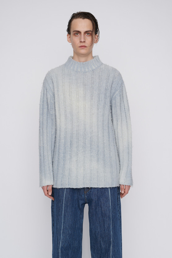 MUSE【KGW】ROLLED EDGE FUNNEL NECK ニット - 長袖 