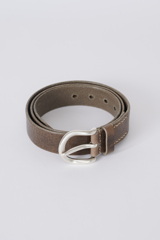 3.5 Cm Belt Grey Croco Embossed