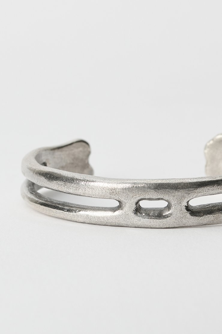 Our Legacy - Spine Bracelet Black Chromexcel Leather