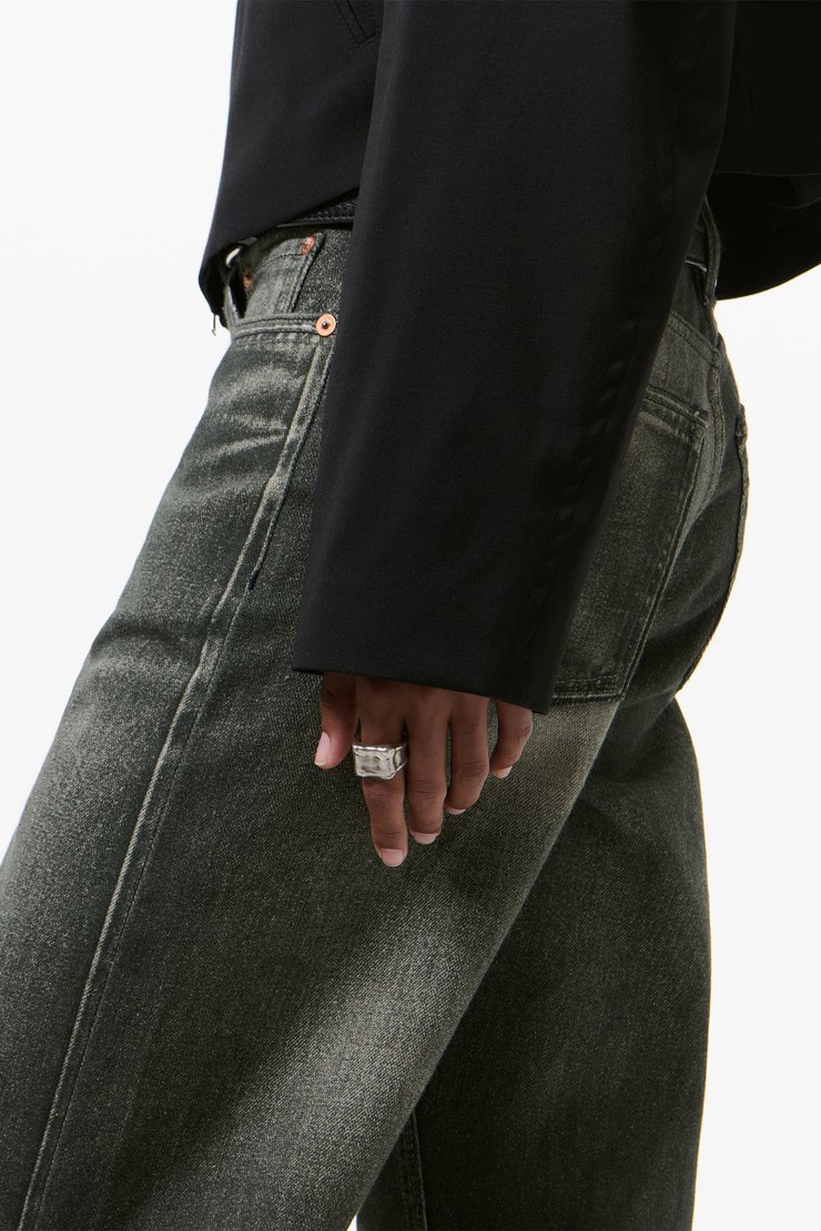 Our Legacy - Spine Bracelet Black Chromexcel Leather