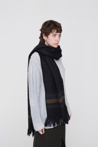 小物 our legacy ivy scarf Our Legacy - Ivy Scarf Black Stripe