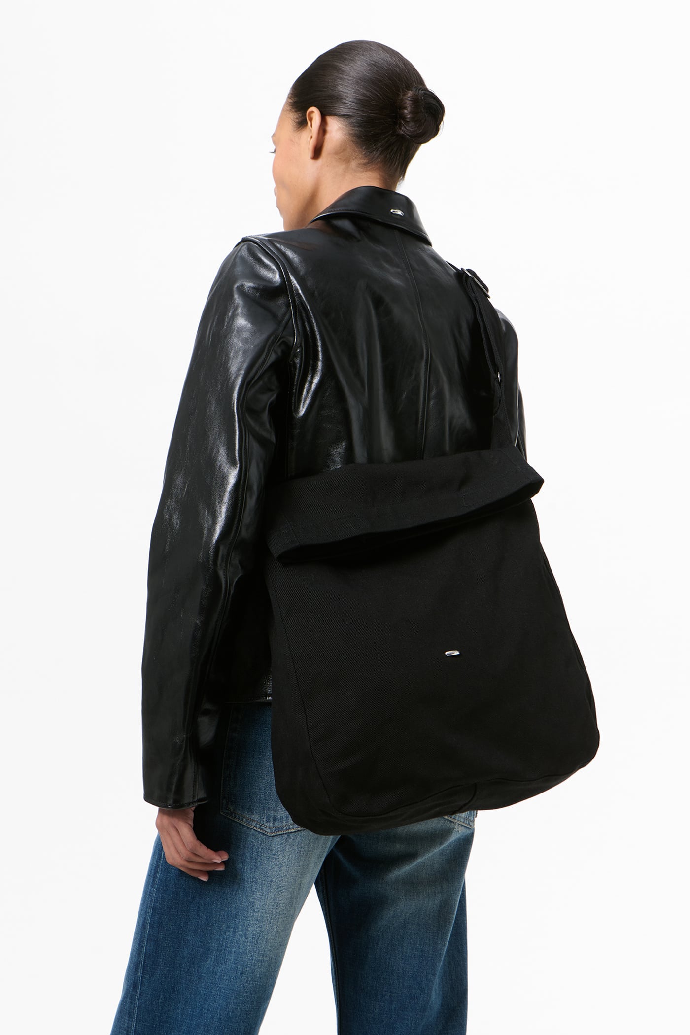 Our Legacy - Sling Bag Washed Black Denim