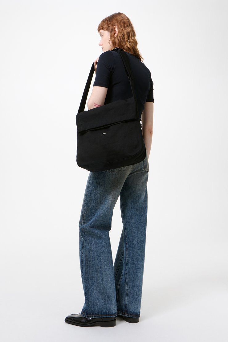 Our Legacy - Sling Bag Washed Black Denim