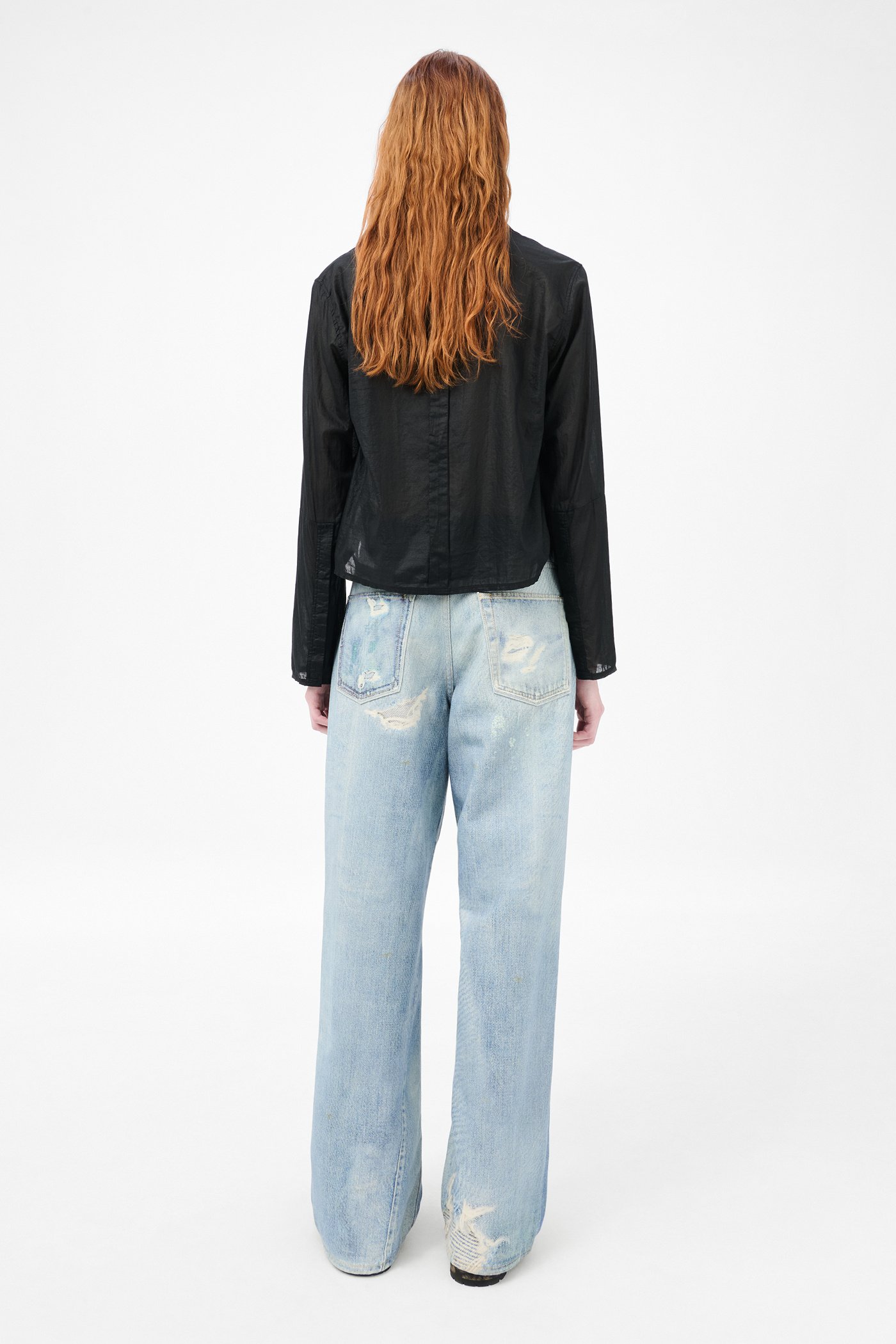 Full Cut Jean in Digital Denim Print