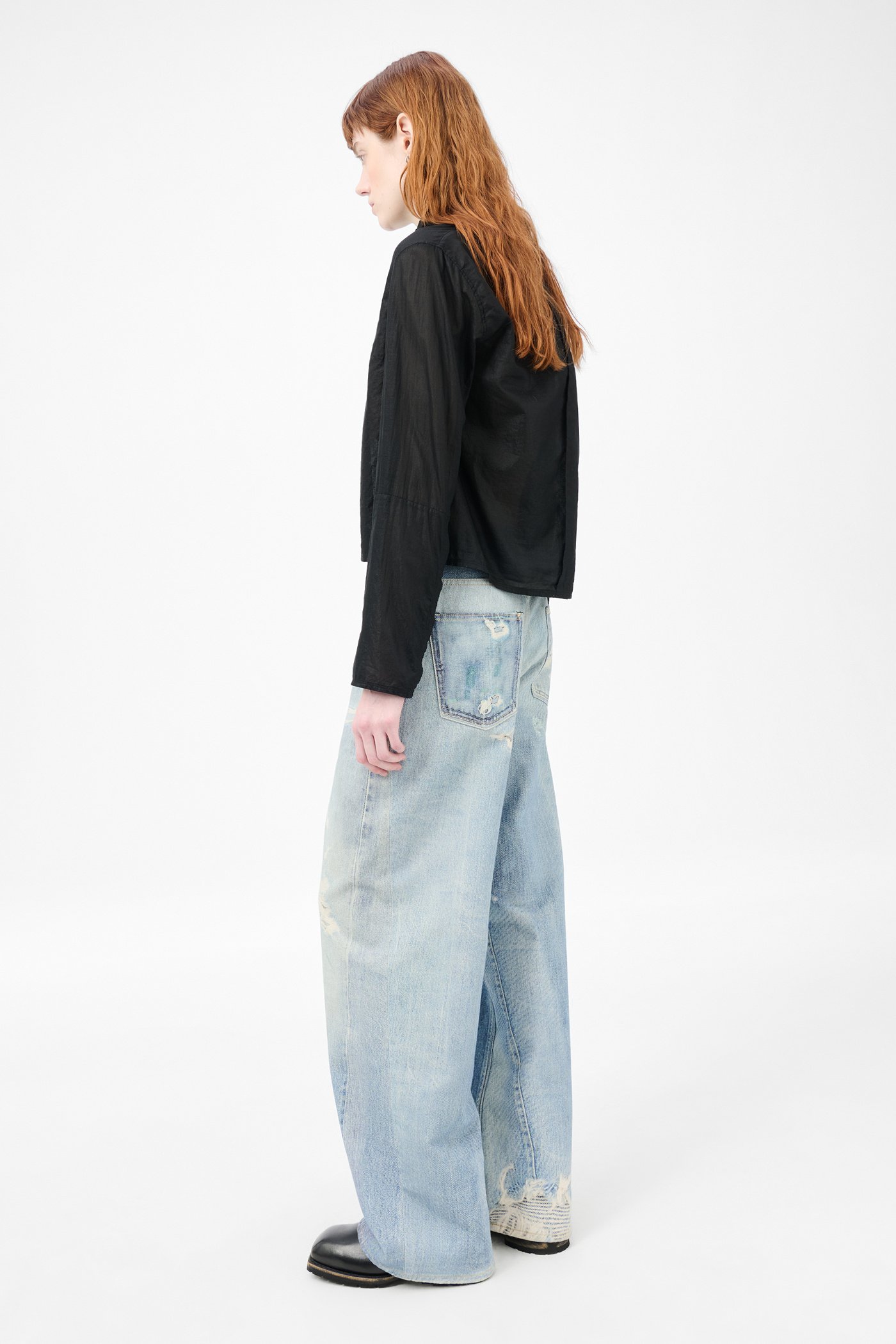 Full Cut Jean in Digital Denim Print
