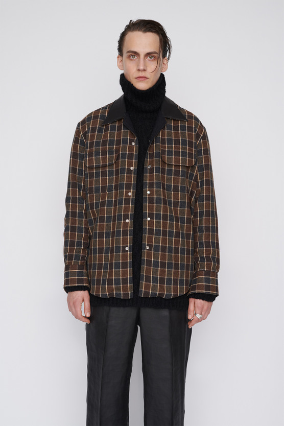 【極美品✨】 OUR LEGACY ポコシャツ Poco shirt 44 Our Legacy - Poco Shirt Brown Melange Check