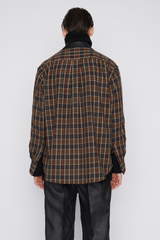 Our Legacy - Poco Shirt Brown Melange Check