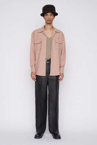 ★関税込★OUR LEGACY★Poco Shirt Pink Fluid Wool★ Our Legacy - Poco Shirt Pink Fluid Wool