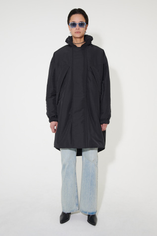 Asena Parka Black Recycled Poly