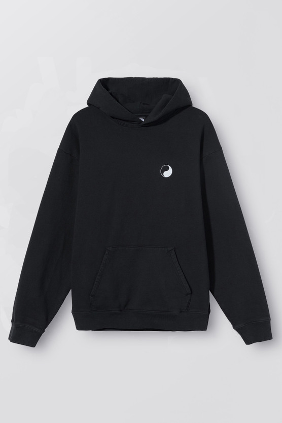 OL YIN YANG PIG. DYED HOOD