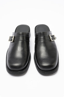 Our Legacy - Camion Mule Black Leather | Our Legacy