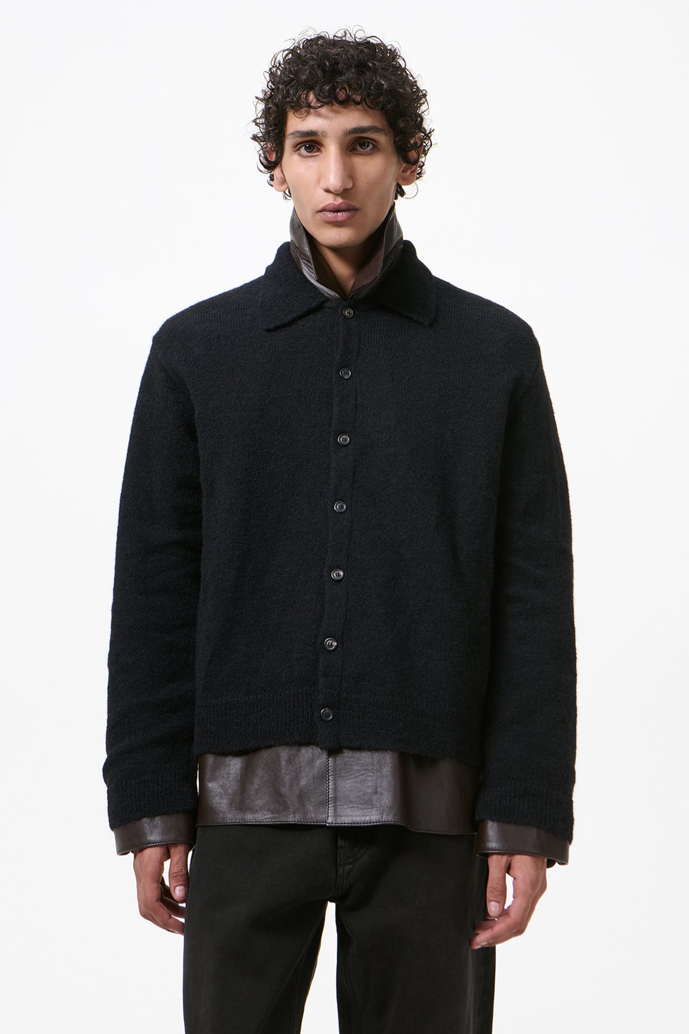 Our Legacy - Evening Polo Candyfloss Fuzzy Alpaca