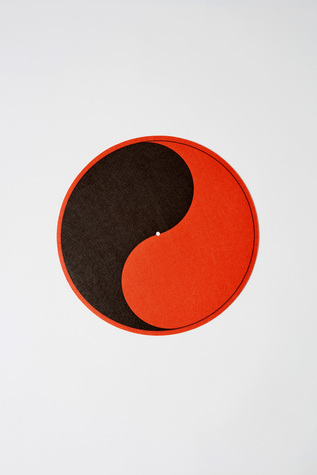 Yin Yang Slipmat Orange/Black