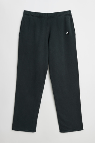 Work Shop Sweat Pants Black Yin Yang Embroidery