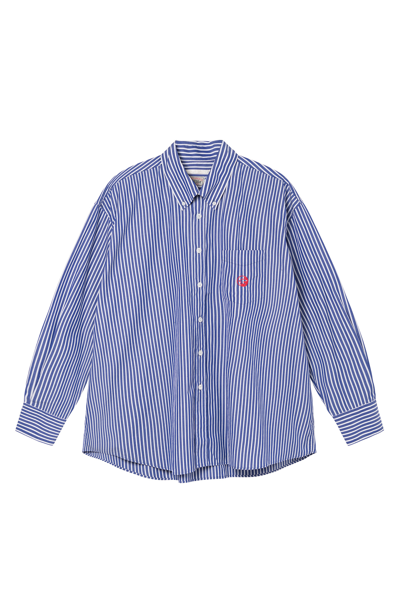 Our Legacy - Borrowed BD Shirt Blue Wide Stripe