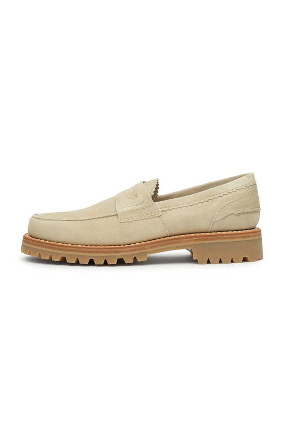 Our Legacy - Commando Loafer Beige Suede Our Legacy - Commando Loafer Beige Suede