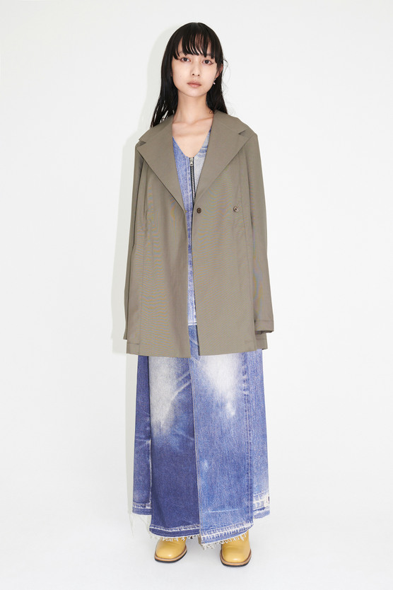 OVERLAP BLAZER