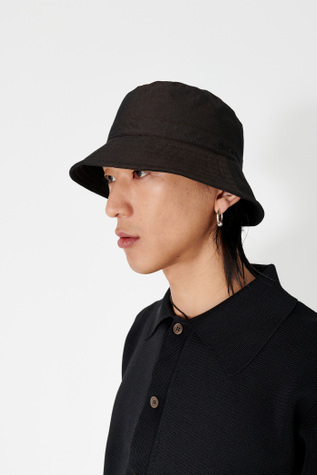OUR LEGACY / BUCKET HAT_Black Dense Liquid Nylon/M/ナイロン/BLK/メンズ/A2228BB// 9297_68a28ae213-