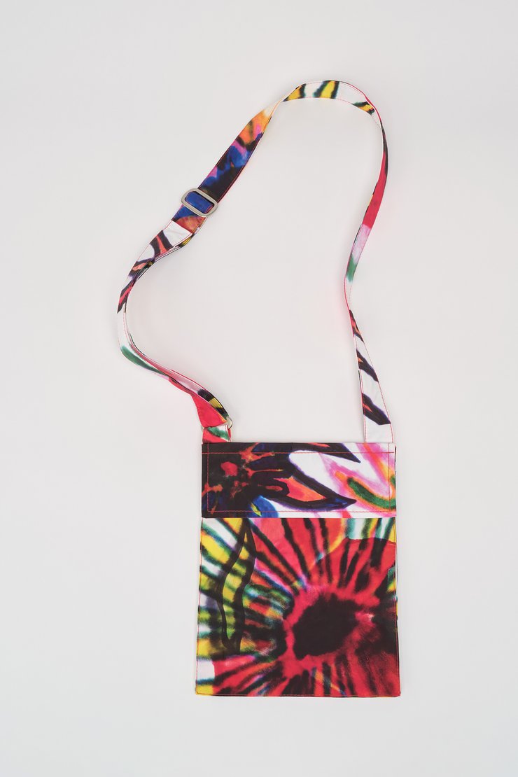 Army Pocket Bag Melting Flowers Print