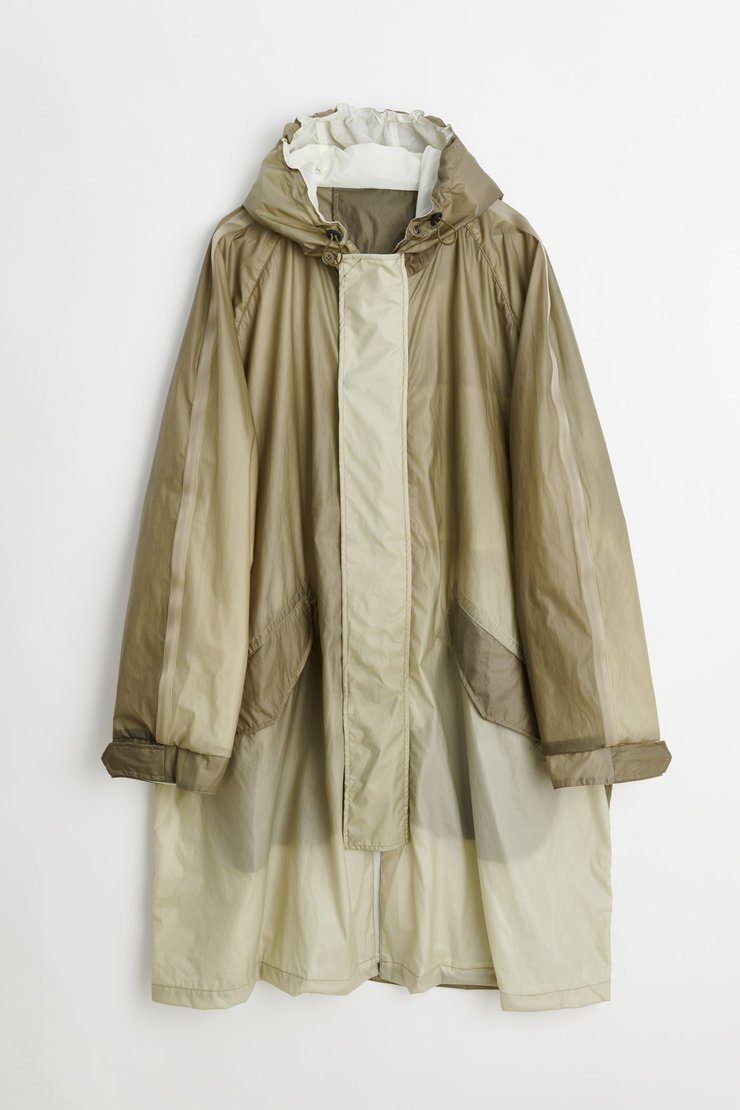 Our Legacy - Cloak Parka Olive Rubber Film | Our Legacy