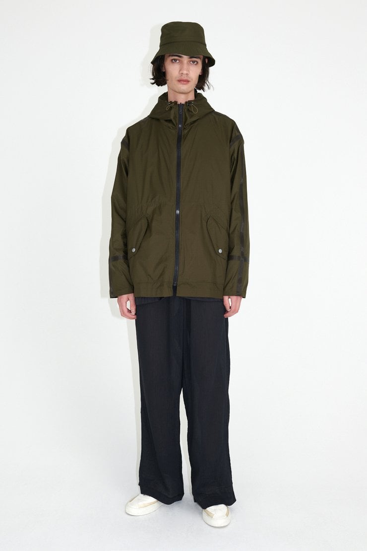 Introspec Jacket Army Green Tech Ripstop