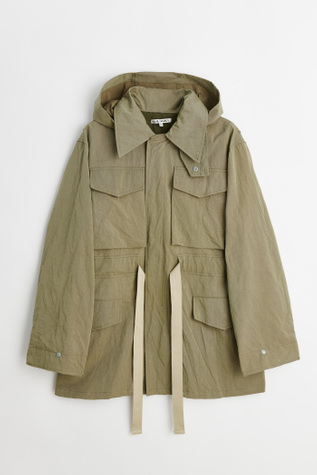 Mountain Jacket Army Green High Twist Solaro